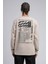 Orion Erkek O Yaka Sweatshirt Bej 3