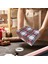 Italyan Hediye Paketleme Kağıdı, Beyaz-Lacivert Ekose Ambalaj Kağıdı, NO-089F, 70 x 200 cm 4