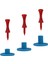 3x Golf Tees Açık ve I Golfçü Sürüş Iğı Ş Paspasları Kırmızı (Yurt Dışından) 1