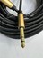 5 Metre 6.3 mm Stereo Kablo 5 Metre Stereo Amfi Kablosu 6.3 mm 6.3 mm Stereo Kablo 3