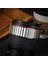 Apple Watch Uyumlu 44/45/46/49 mm Paslanmaz Çelik Balık Sırtı Kordon Siyah 2