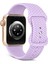 Apple Watch Kordon Band ile Uyumlu Silikon Örgülü Bantlar 38MM 40MM 41MM 42MM 44MM 45MM 49MM 1