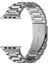 Apple Watch Uyumlu 44/45/46/49 mm Üç Baklalı Gerçek Çelik 1