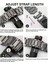 Apple Watch Uyumlu 44/45/46/49 mm Üç Baklalı Gerçek Çelik 5