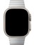 Apple Watch Uyumlu 44/45/46/49 mm Bilezik Loop Çelik Kordon Baklalı 2025 Silver 3