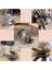 Kedi Tırmalama Tahtası Çıngıraklı Oluklu Kağıt nmaya Dayanıklı Sıkıntı Giderici Kedi Oyuncak 3