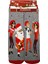 Yılbaşı Noel Christmas Renkli Desenli Soket Havlu Çorap 1