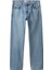 Düz Düşük Bel Jean 6