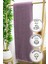 Line Luxury Pamuklu Banyo Havlusu 100X150 - Mürdüm 1
