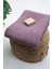 Line Luxury Pamuklu Banyo Havlusu 100X150 - Mürdüm 2