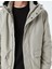 Fermuarlı Slim Fit Kapşonlu Mont 5