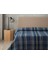 Plaid Waffle Scotch Tek Kişilik Battaniye 150X200 cm Mavi 2