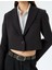 Kruvaze Crop Blazer Ceket 5