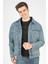 Puebla 5 Erkek Jean Ceket 2