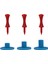 3 Golf Tees Kararlı Kombinasyon Tasarımı Golf Kırmızı Için Golf Eğitimi (Yurt Dışından) 4