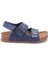 S961 Lacivert Ortopedik Günlük Erkek Çocuk Spor Sandalet 2