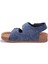 S961 Lacivert Ortopedik Günlük Erkek Çocuk Spor Sandalet 3