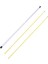 2 Golf Hizalama Çubukları Şeffaf Tüp Kılıfı ile Salıncak Uygulaması Koyarak 80 cm Sarı (Yurt Dışından) 1