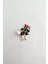 Mineli Taşlı Sevimli Palyaço Broş (4 Cm) 2