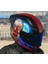 Rapıd 2 Race Zombıe Fullface Motosiklet Kaskı Mavi Camlı 3