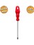 Tornavida Yıldız Tornavida Kırmızı Plastik Sap 6 x 150 mm 2