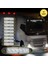 LED Sinyal Lambası Parmak LED 12V-24V 6 Ledli Su Geçirmez Etek Lamba Dorse Kamyon Için 10 cm 10 Adet 1