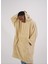 Açık kahverengi, unisex, oversize, giyilebilir kapşonlu battaniye, konfor ve şıklık sunar 2