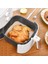 Buffer® 200 Adet Air Fryer Pişirme Kağıdı Tek Kullanımlık Pişirme Kağıdı Delikli Kare Model 5