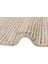Fine Koleksiyonu Jüt ile Üretilen El Dokuma Sisal Kilim Dark Natural 2