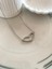 Simple Hearty Kolye Silver 1