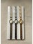 Retro Quartz Minimal Metal Kordon Vintage Kadın Kol Saati Renkli 2