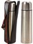 Gri paslanmaz çelik 500 ml termos, şık ve dayanıklı içecek kabı 1