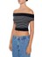 Çizgili Crop Top 1