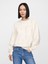 Kadın Kırık Beyaz Gap Logo Vintage Soft Raglan Sweatshirt 1