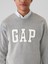 Erkek Gri Gap Logo Relaxed Intarsia Kazak 3