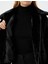 Fermuarlı Crop Oversize Bomber Peluş Ceket 5