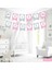 Baby Shower Pembe Harf Banner 1