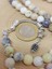 Beyaz Alacalı Opal Taşı 99LUK Tesbih 8mm (36140) 3