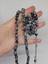 Kar Tanesi Obsidyen Taşı 99LUK Tesbih 8mm (5640) 5
