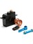 2x Üç Telli Metal Dişli Servo Servo Kolu ile Servo Çubuk Için 144001 124019 124018 A959-B A959 Rc Araba Yükseltme Parçaları (Yurt Dışından) 2