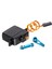2x Üç Telli Metal Dişli Servo Servo Kolu ile Servo Çubuk Için 144001 124019 124018 A959-B A959 Rc Araba Yükseltme Parçaları (Yurt Dışından) 4