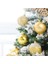 9 Pcs Noel Top Süsler Noel Ağacı Süsleri Ev Yeni Yıl Partisi Dekoru Için Asılı Toplar - 2.36 Inç, Şampanya (Yurt Dışından) 5