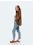 Düz Paça Normal Bel Düğmeli Cep Detaylı Kot Pantolon - Straight Fit Jean 2
