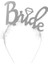 Bride Gümüş Metal&eva Taç 1