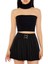 Triko Yarım Boğazlı Crop Top 2