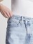 Kadın Streç Yüksek Bel Slim Fit Jeans Kot Pantolon - Açık Mavi 4