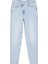 Kadın Streç Yüksek Bel Slim Fit Jeans Kot Pantolon - Açık Mavi 5