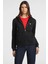 Kadın Gj Mini Yama Fermuarlı Sweatshirt - Siyah 1