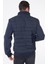 Erkek Quılted Jacket Şişme Mont - Lacivert 2