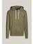 Erkek Essentıal Nakışlı Logo Kapüşonlu Sweatshirt - Yeşil 6